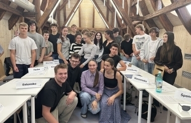 Studentský summit nanečisto: Evropská rada jednala na Gymnáziu Třeboň