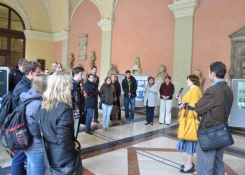 zahájení přehlídky se ujali Prof. Dr. Irene Lichtscheidl a Ing. Štěpán Papáček