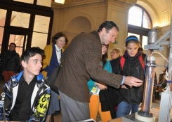 pro zájemce byly nachystané i praktické ukázky