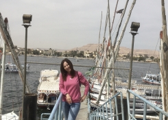 IAh Egypt, pohled na západní pobřeží Nilu