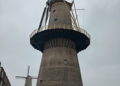 Schiedamské větrné mlýny jsou nejvyšší na světě