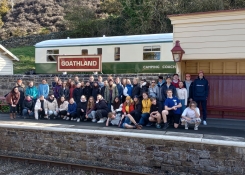 Celá naše výprava na legendárním nádraží z filmů o Harrym Potterovi - Goathland