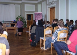 Studentská minikonference "Antisemitismus a holocaustů - beseda s Doris Grozdanovičovou
Autor Václav Pražák